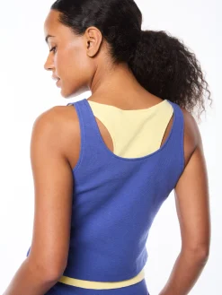 Livia Tank Top-Deep Ultramarine