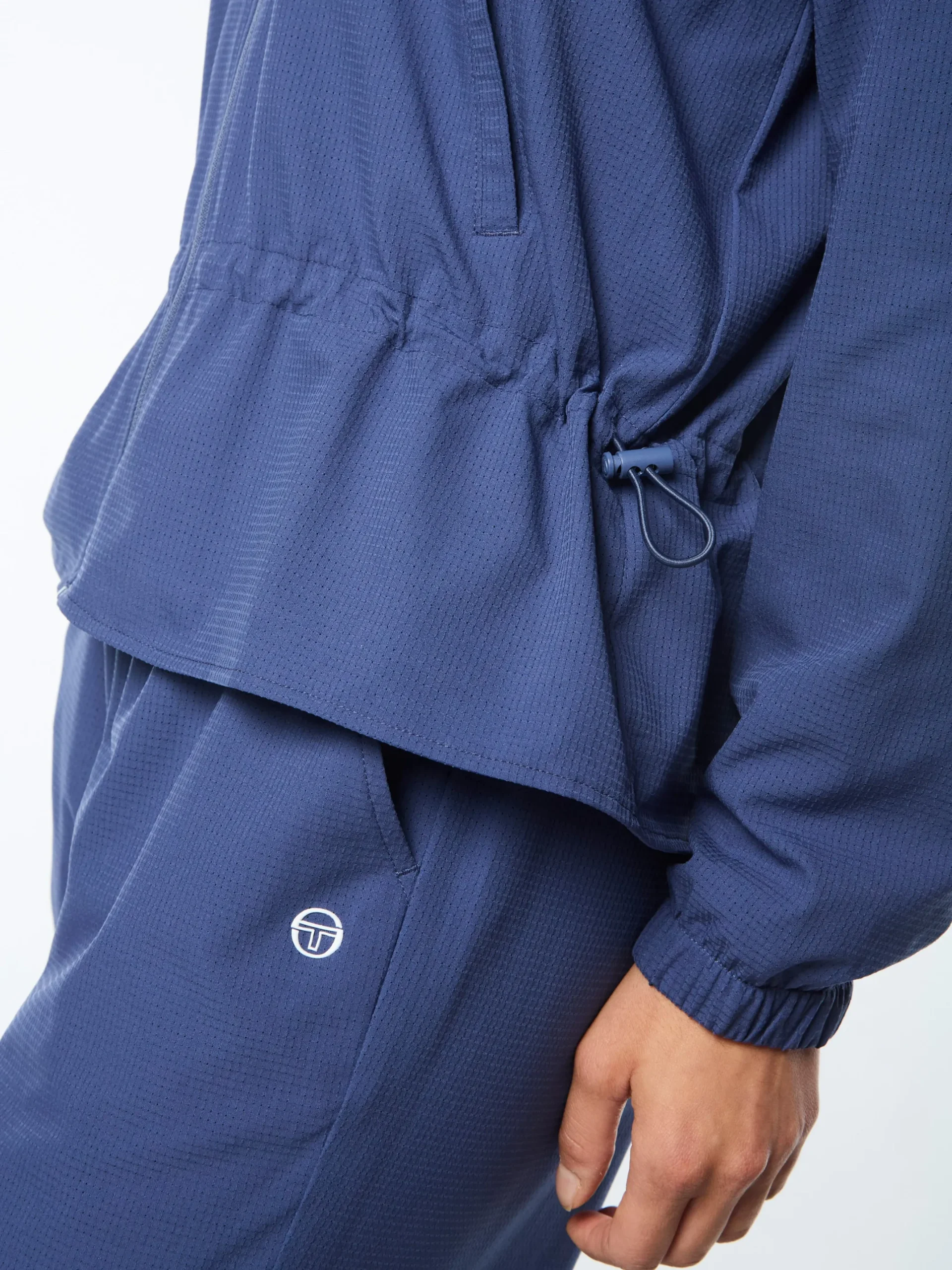 Luna Track Jacket- Blue Indigo