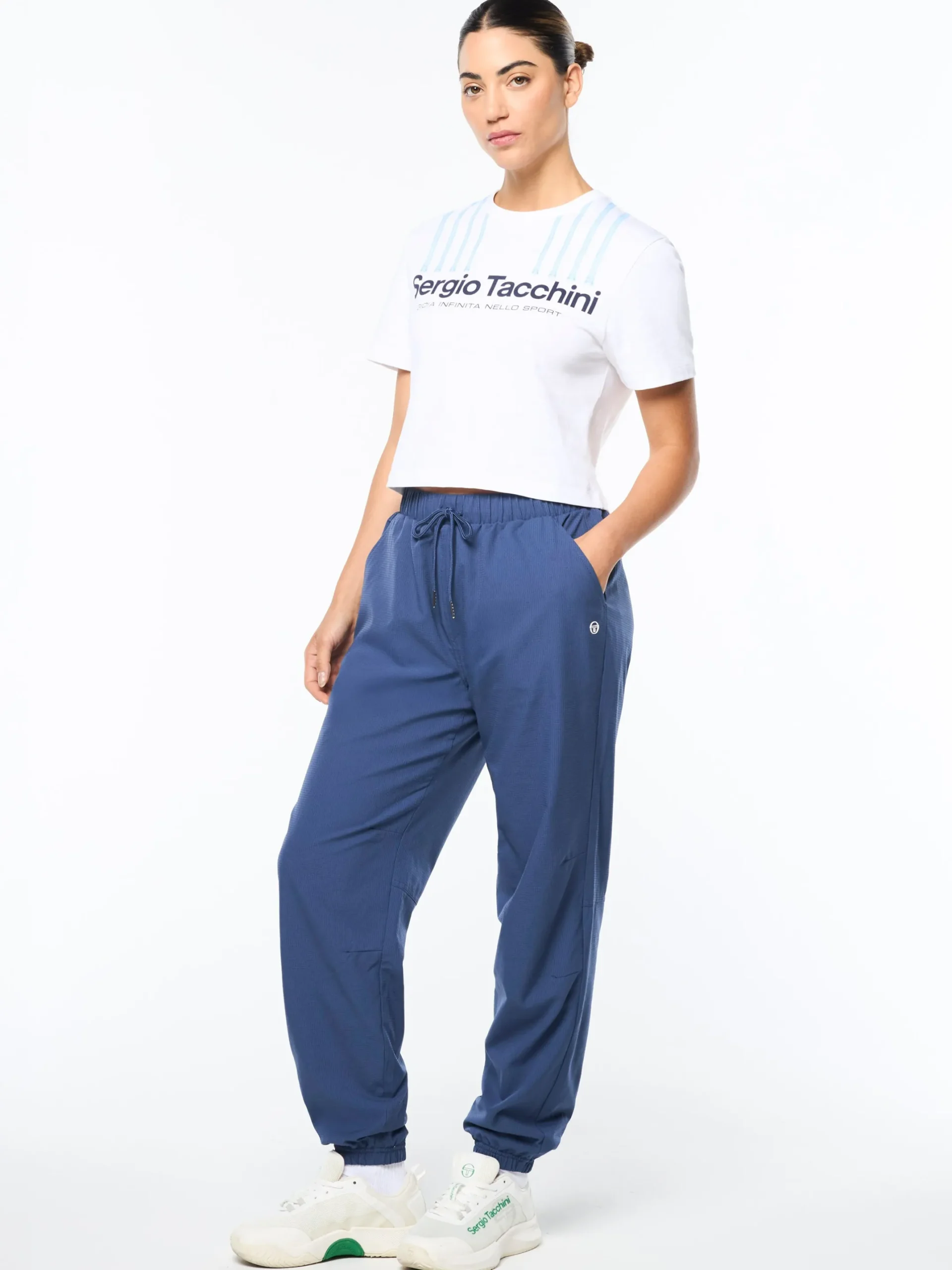 Luna Track Pant- Blue Indigo