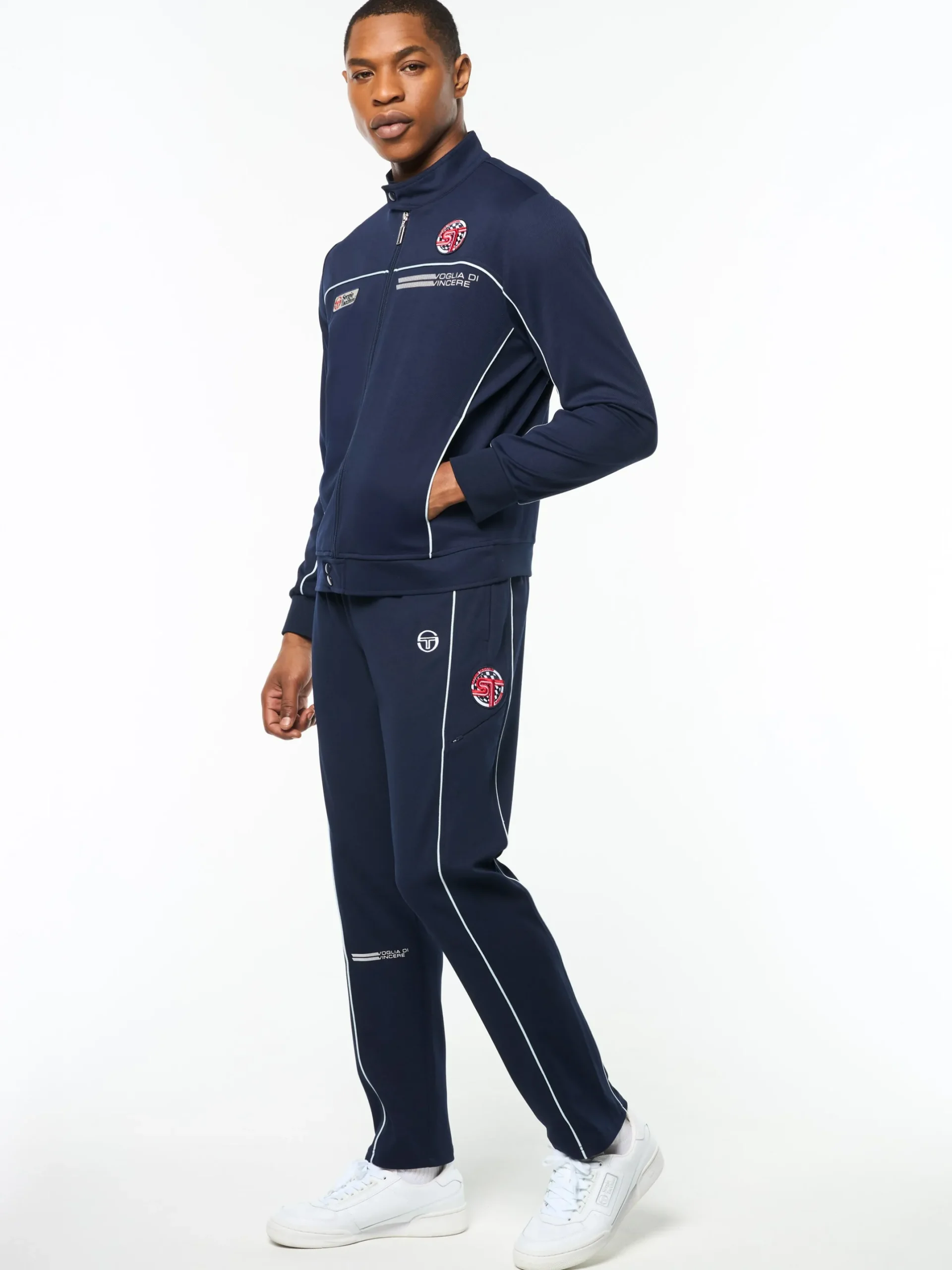 Macchina Track Jacket- Maritime Blue