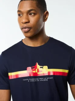 Macchina T-Shirt- Maritime Blue