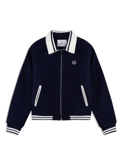 Marco Varsity Jacket- Maritime Blue