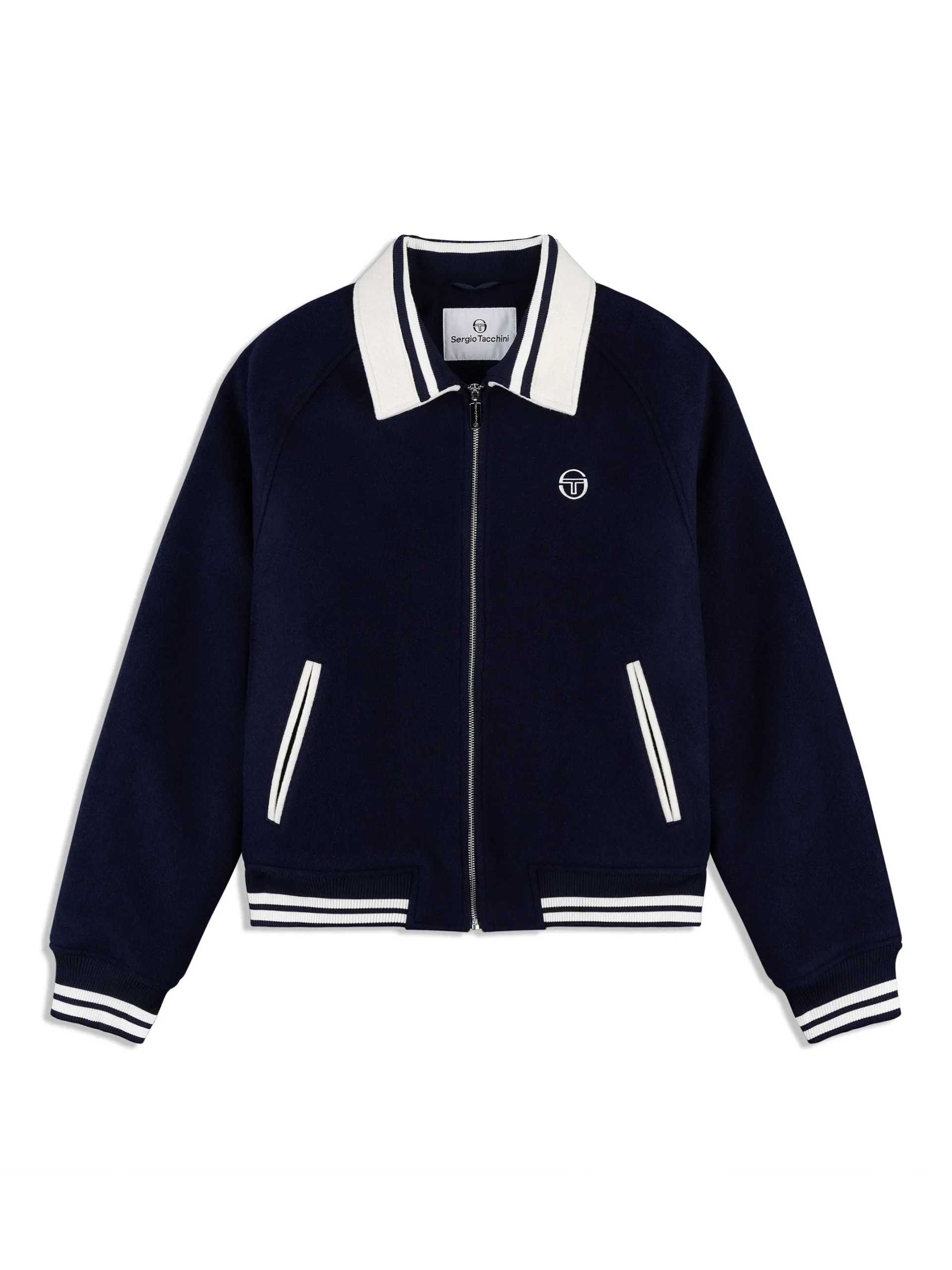Marco Varsity Jacket- Maritime Blue
