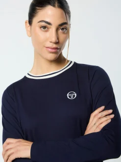 Marina Crew Neck- Maritime Blue