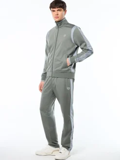 Massimo Track Jacket-Agave Green