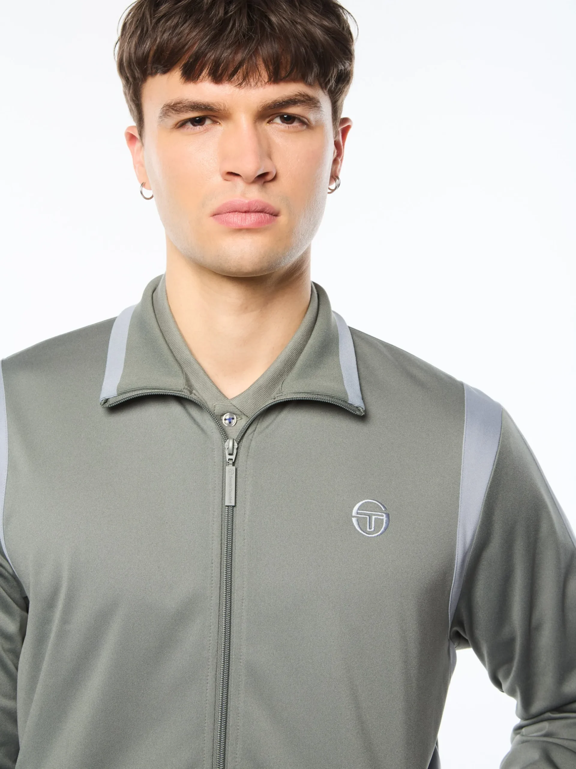 Massimo Track Jacket-Agave Green