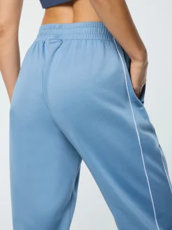 Miss Lioni Track Pant- Faded Denim