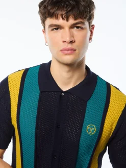Montell Knit Polo-Maritime Blue