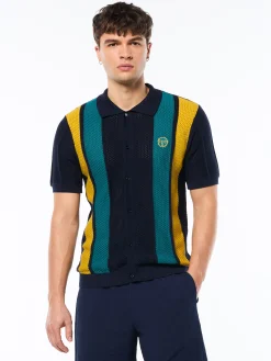 Montell Knit Polo-Maritime Blue