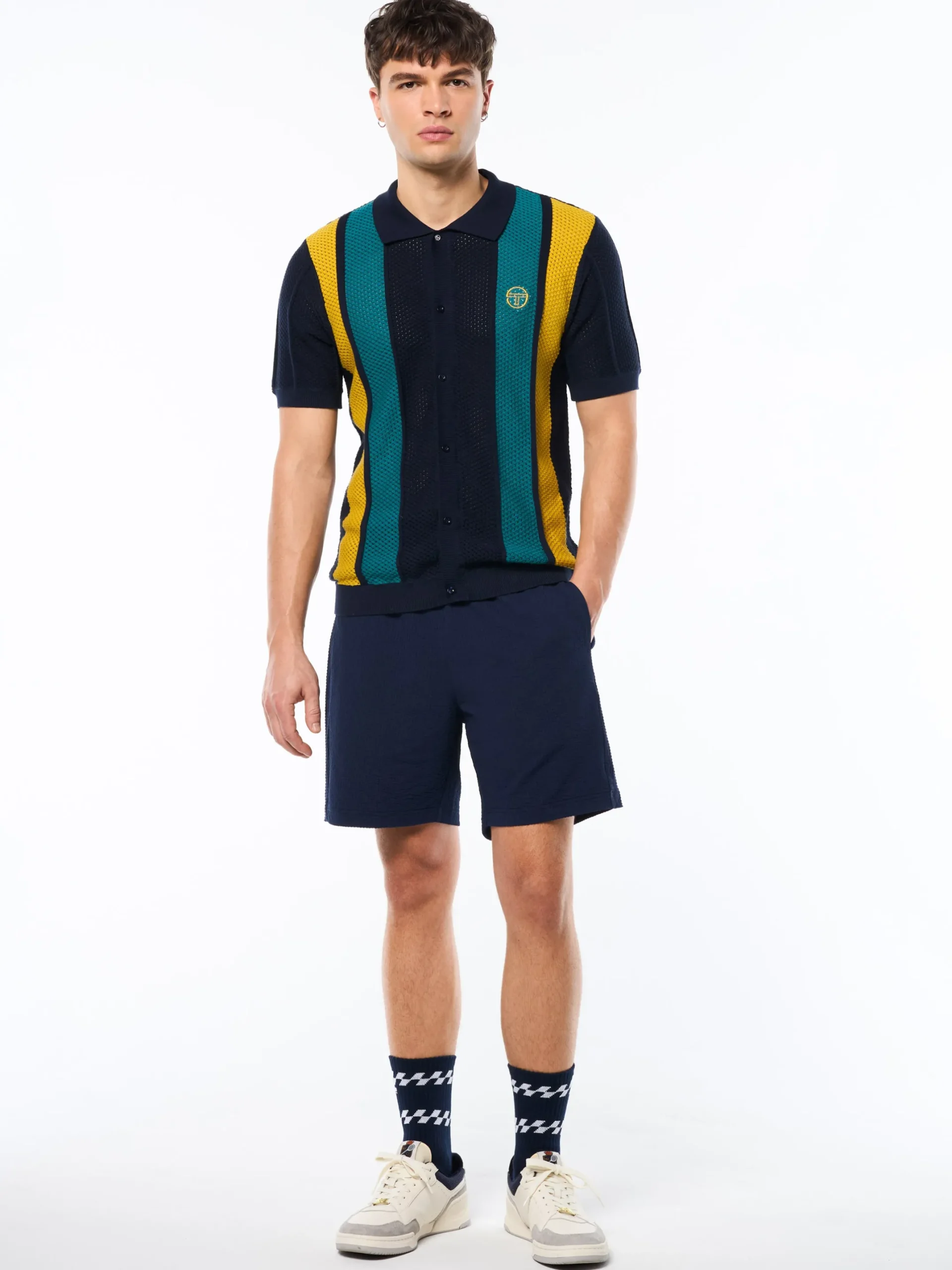 Montell Knit Polo-Maritime Blue