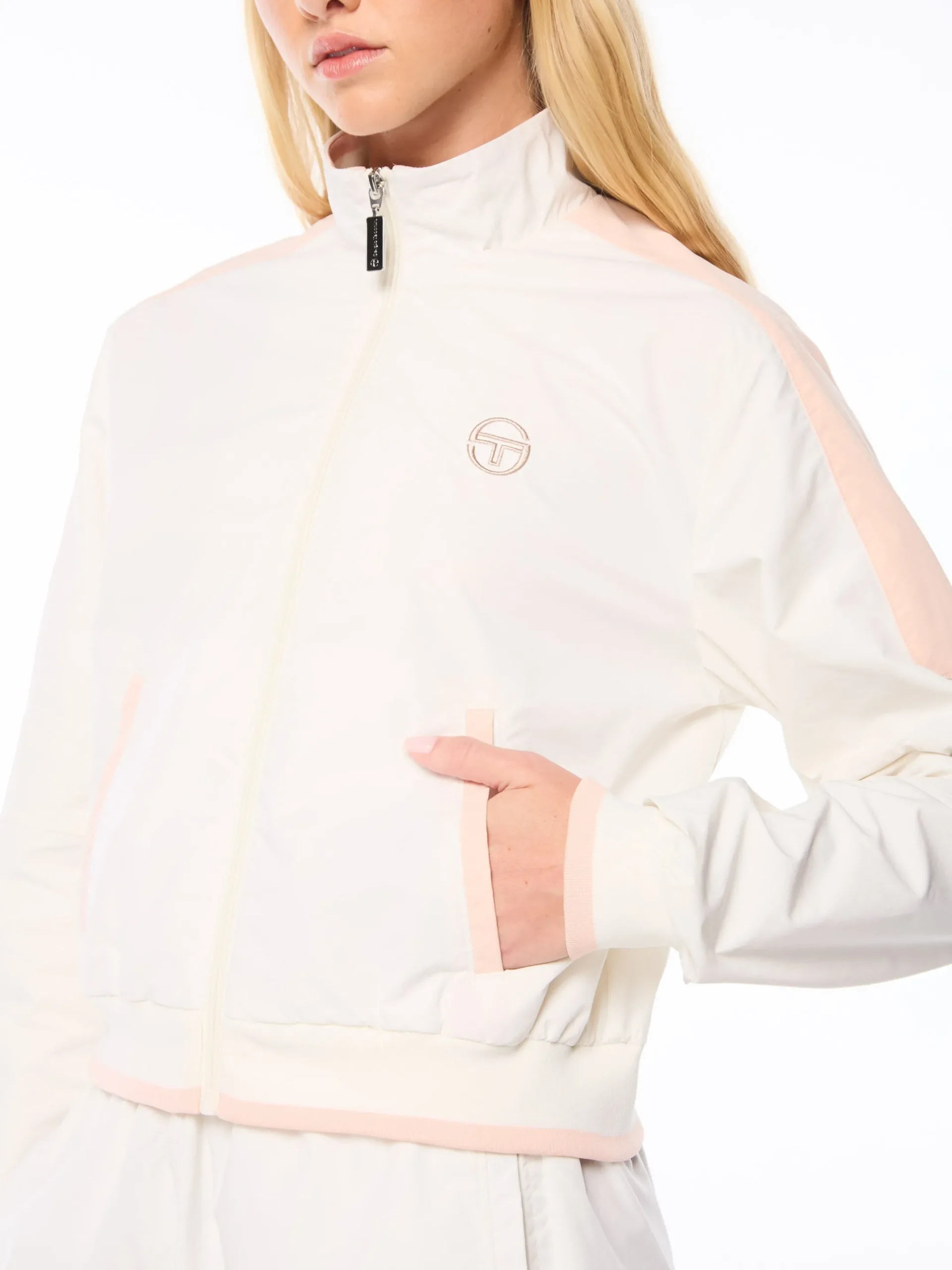 Nella Track Jacket- Gardenia
