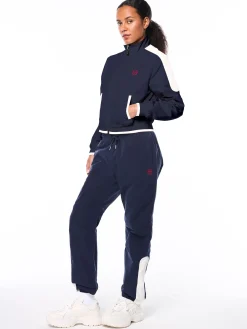 Nella Track Jacket- Maritime Blue