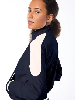 Nella Track Jacket- Maritime Blue