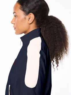 Nella Track Jacket- Maritime Blue
