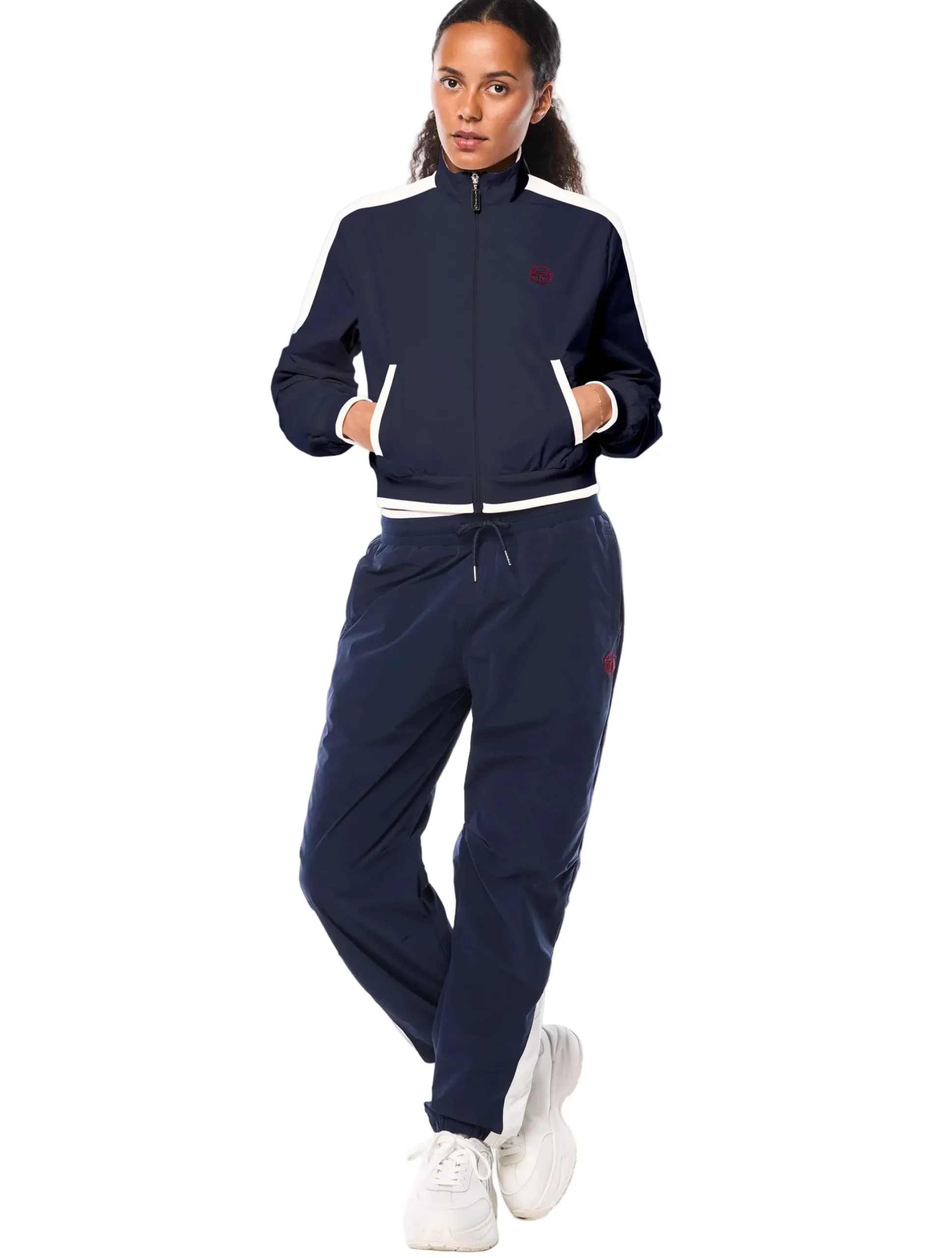 Nella Track Jacket- Maritime Blue