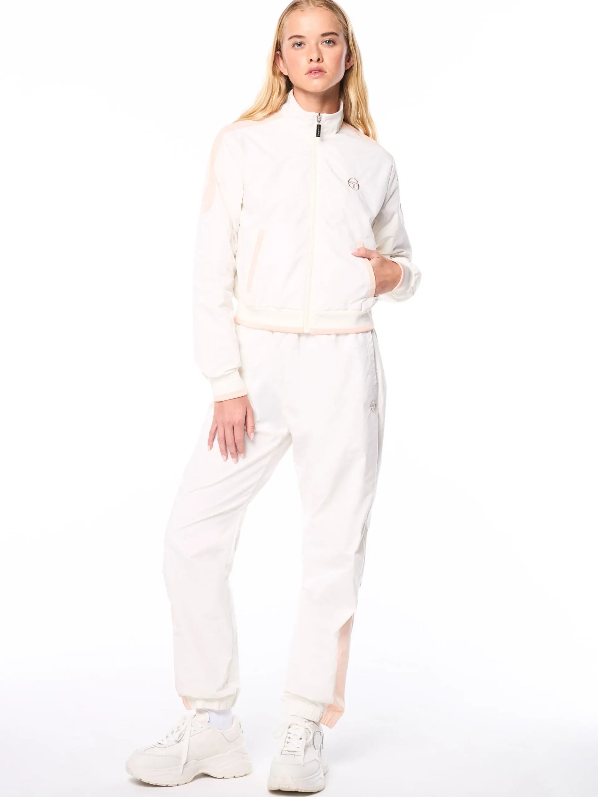 Nella Track Pant- Gardenia
