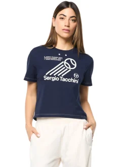 Nera Boxy Tee- Maritime Blue