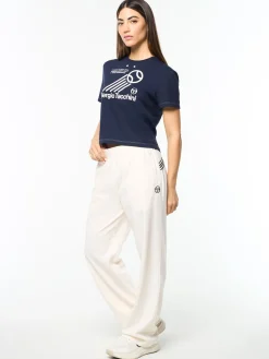 Nera Boxy Tee- Maritime Blue