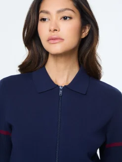 Nota Knit Jacket- Maritime Blue