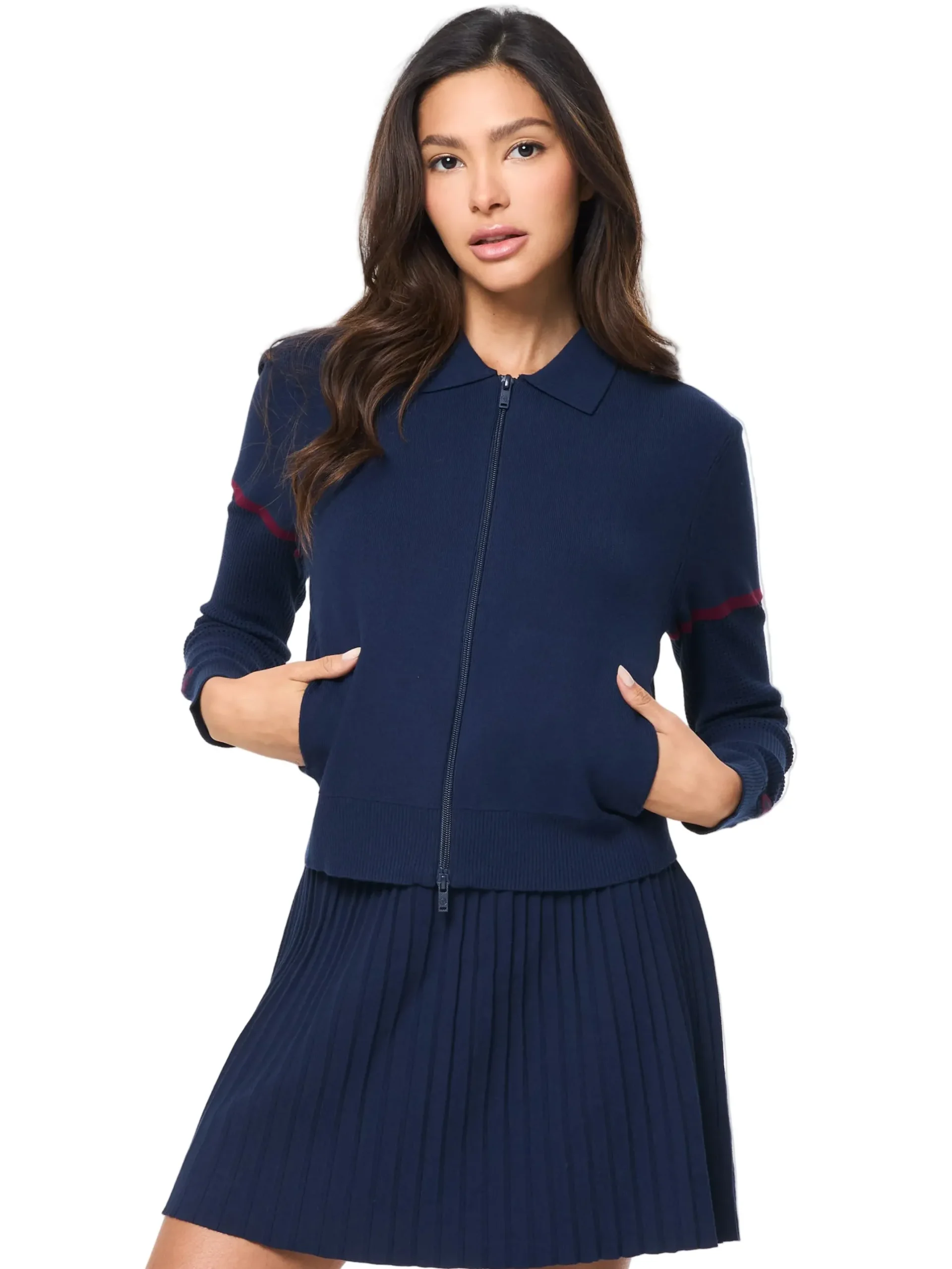 Nota Knit Jacket- Maritime Blue