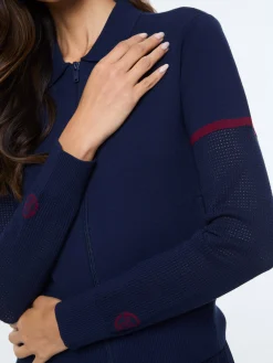 Nota Knit Jacket- Maritime Blue
