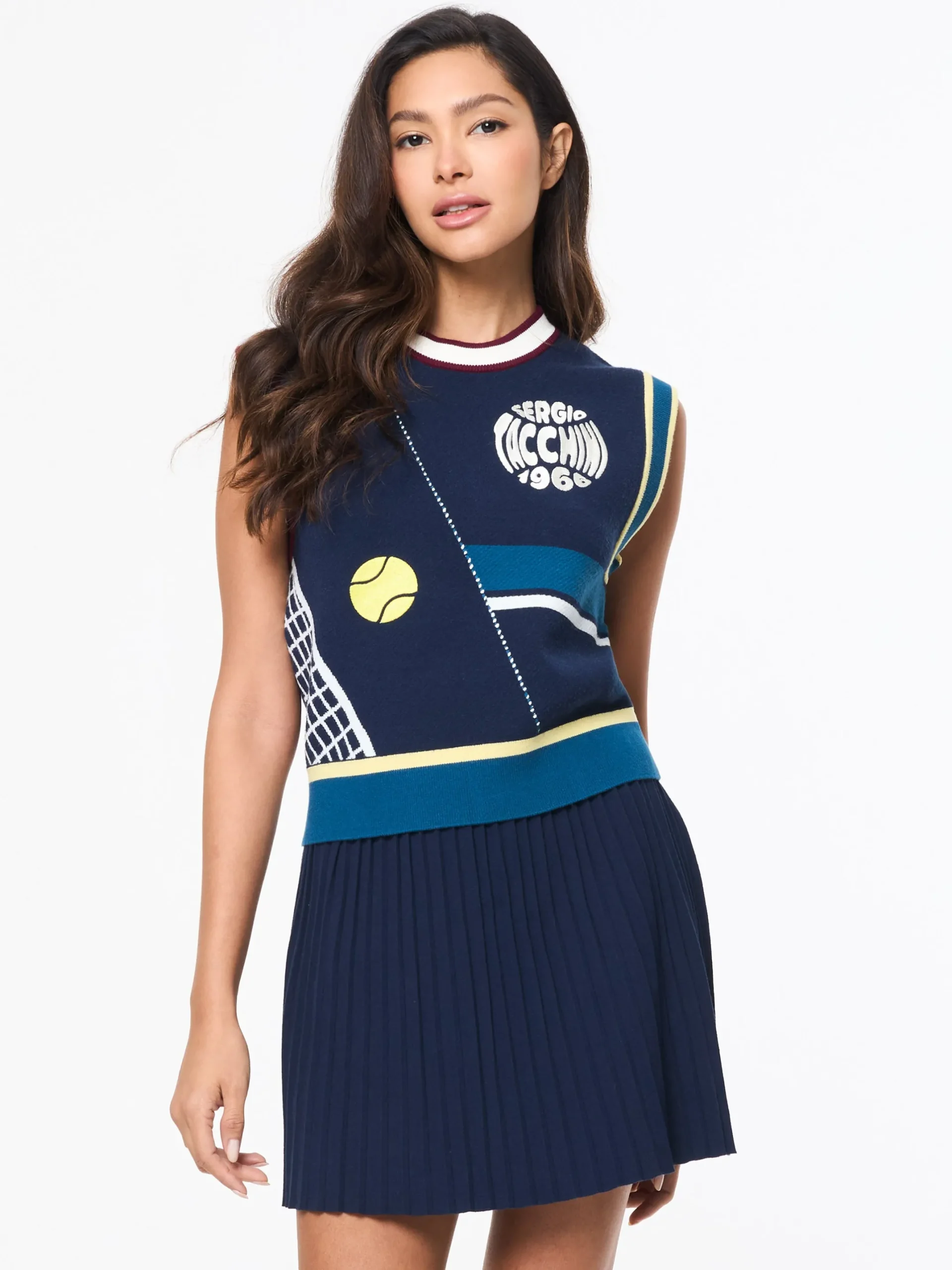 Nota Knit Vest- Maritime Blue