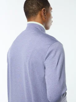 Nuvola Quarter Zip- Heron