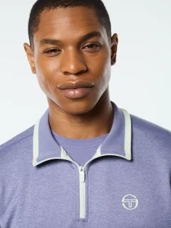Nuvola Quarter Zip- Heron