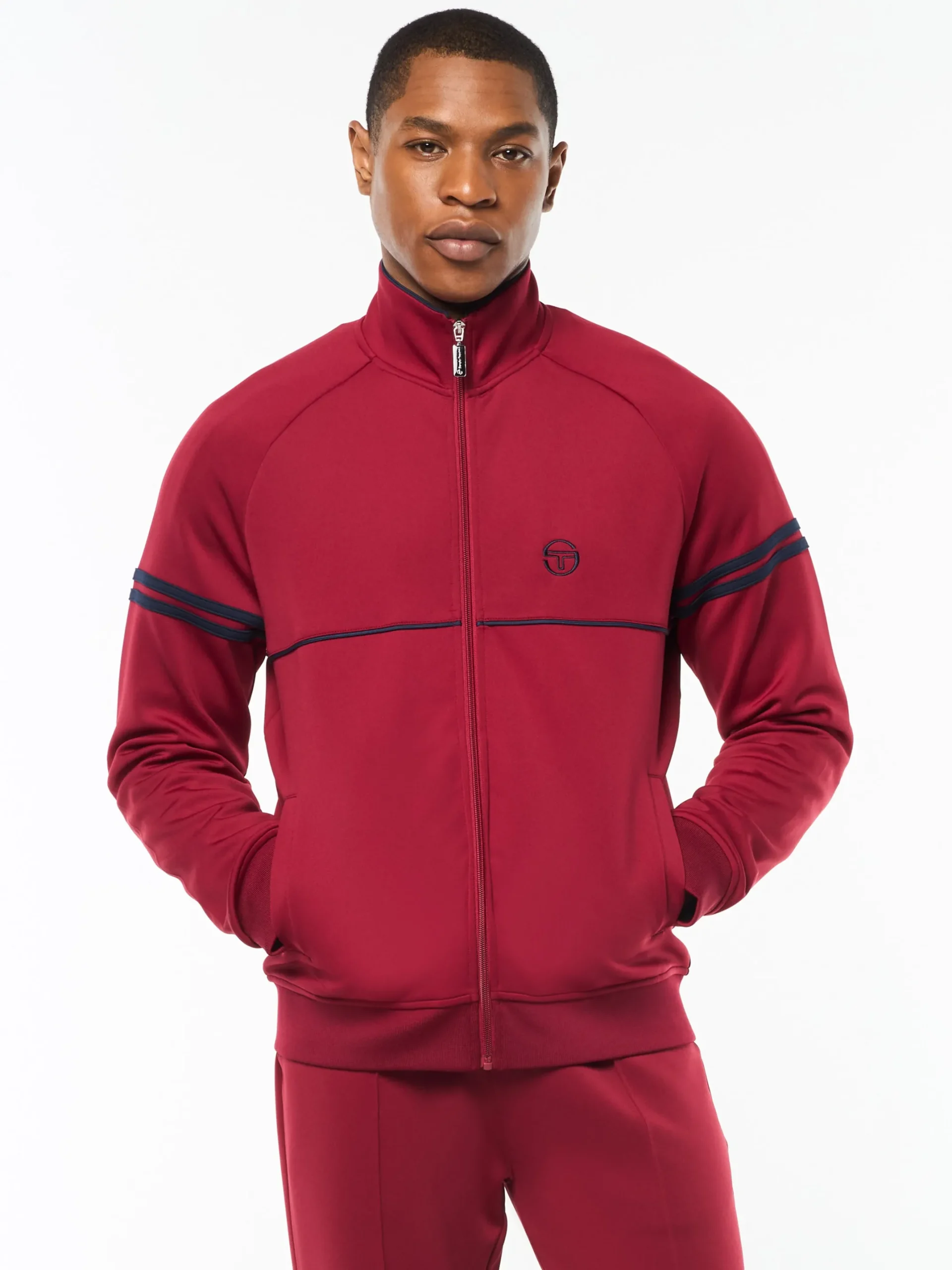 Orion Track Jacket- Rhubarb