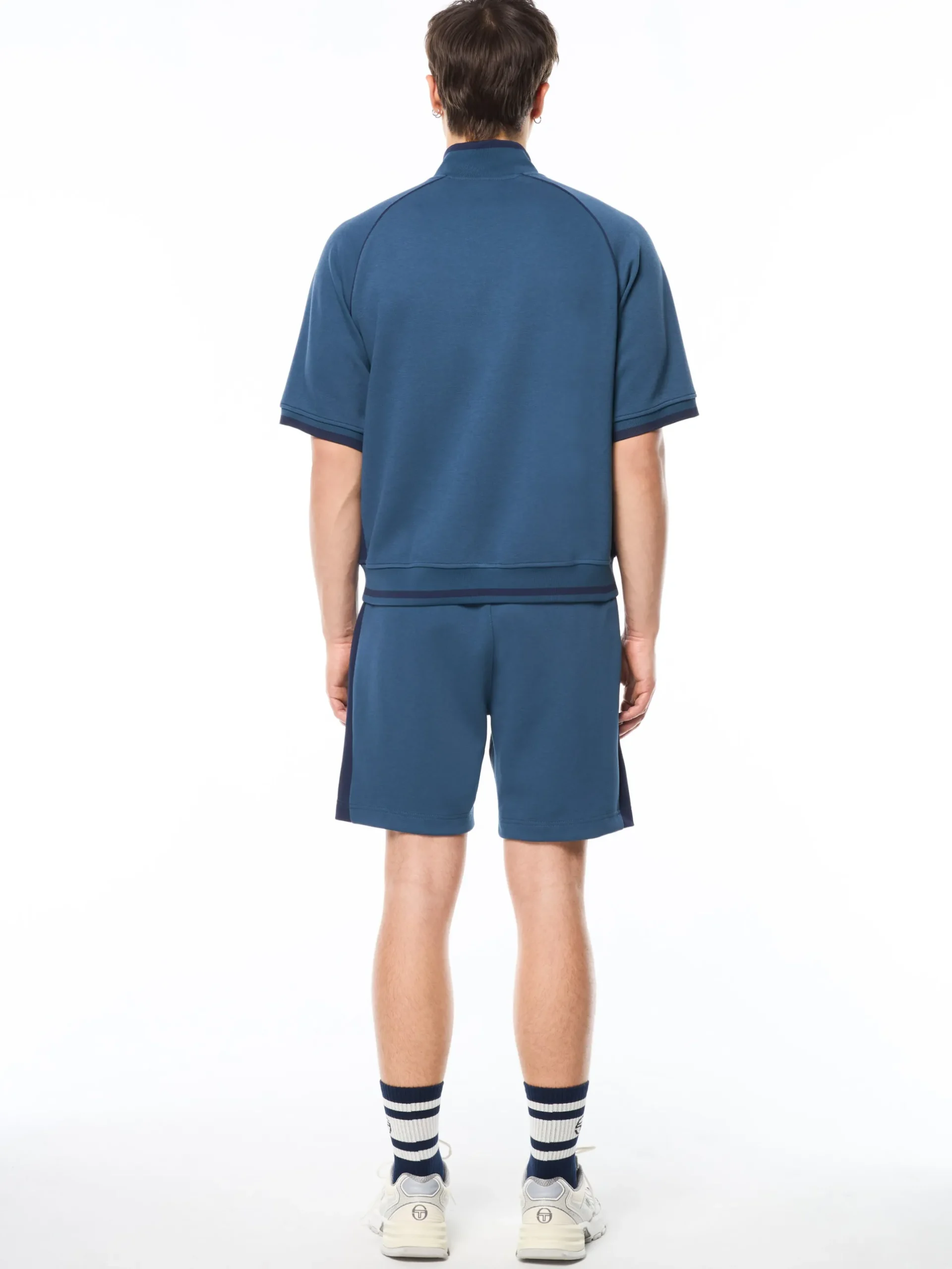 Pannello Short Sleeve Track Jacket-Key Largo