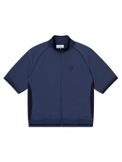 Pannello Short Sleeve Track Jacket-Key Largo