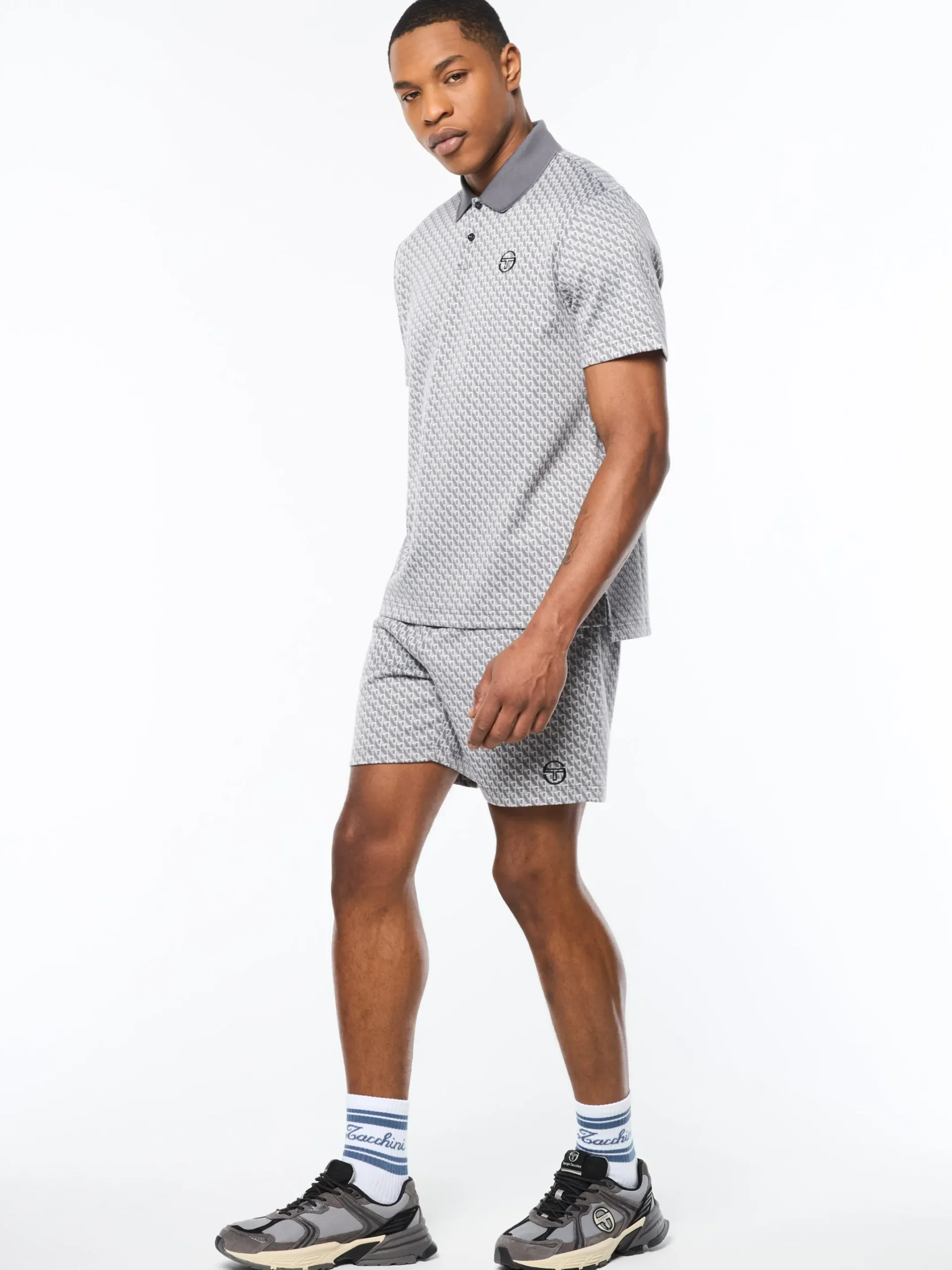 Paolo Knit Polo- Quiet Shade