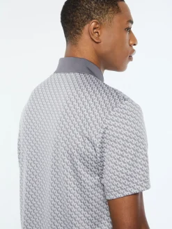 Paolo Knit Polo- Quiet Shade