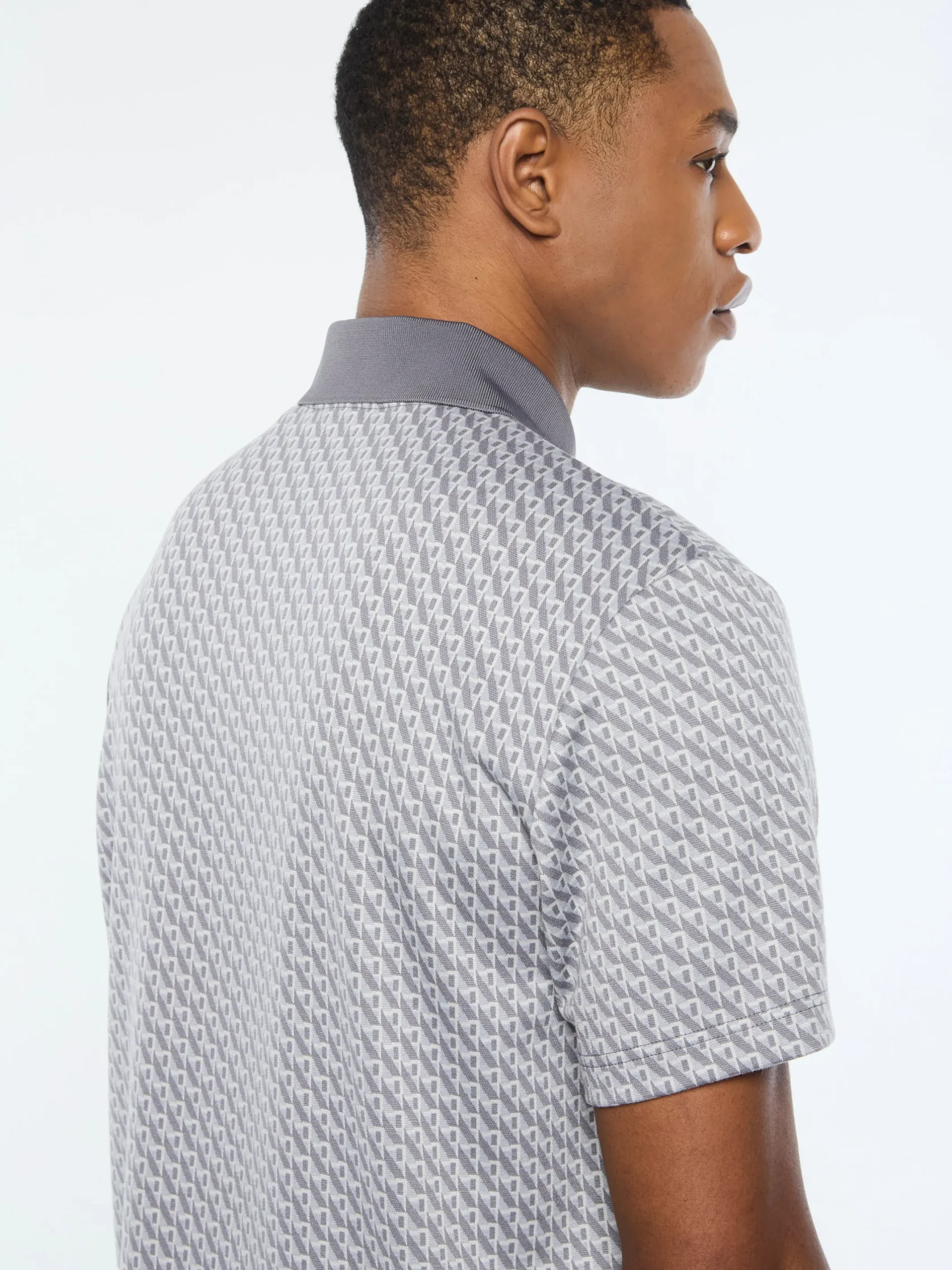 Paolo Knit Polo- Quiet Shade