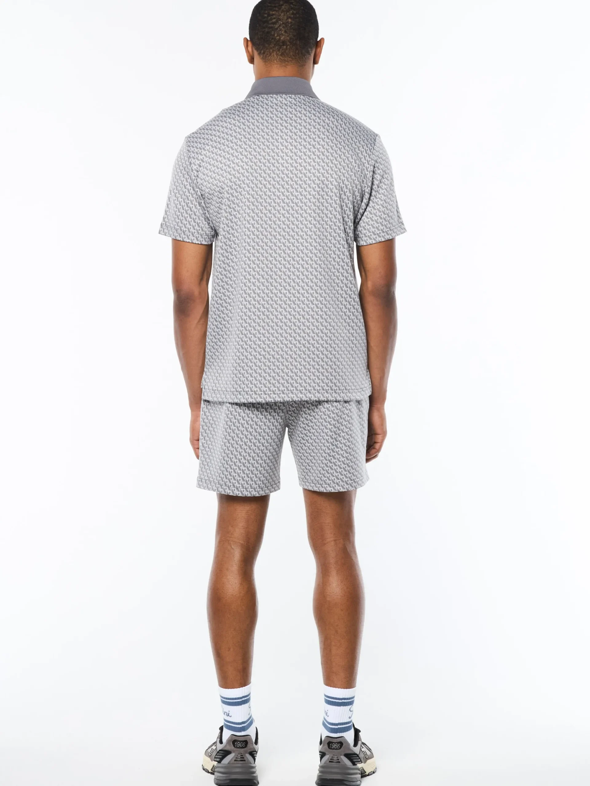 Paolo Knit Polo- Quiet Shade
