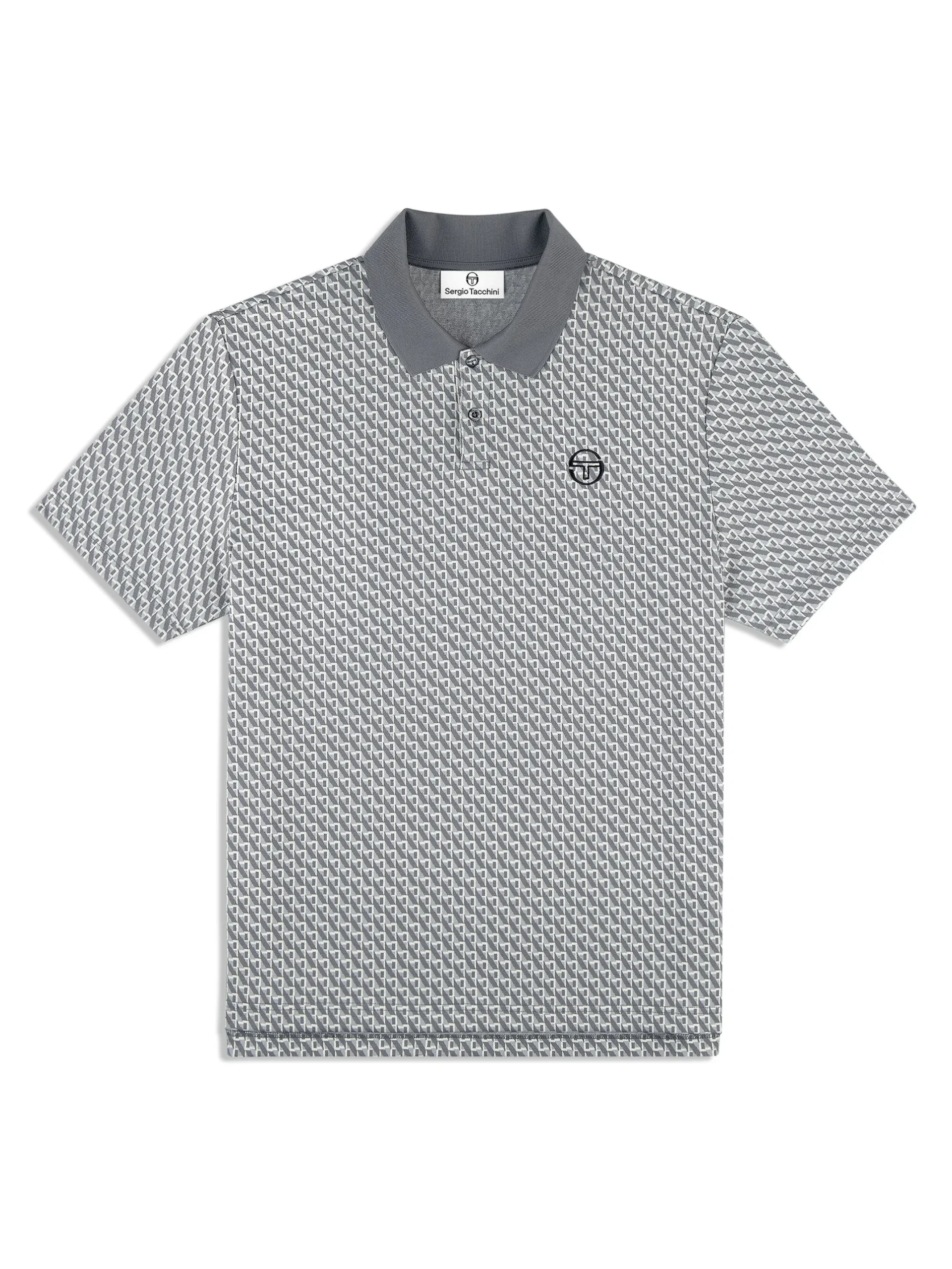 Paolo Knit Polo- Quiet Shade