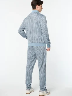 Paolo Knit Track Pant- Faded Denim