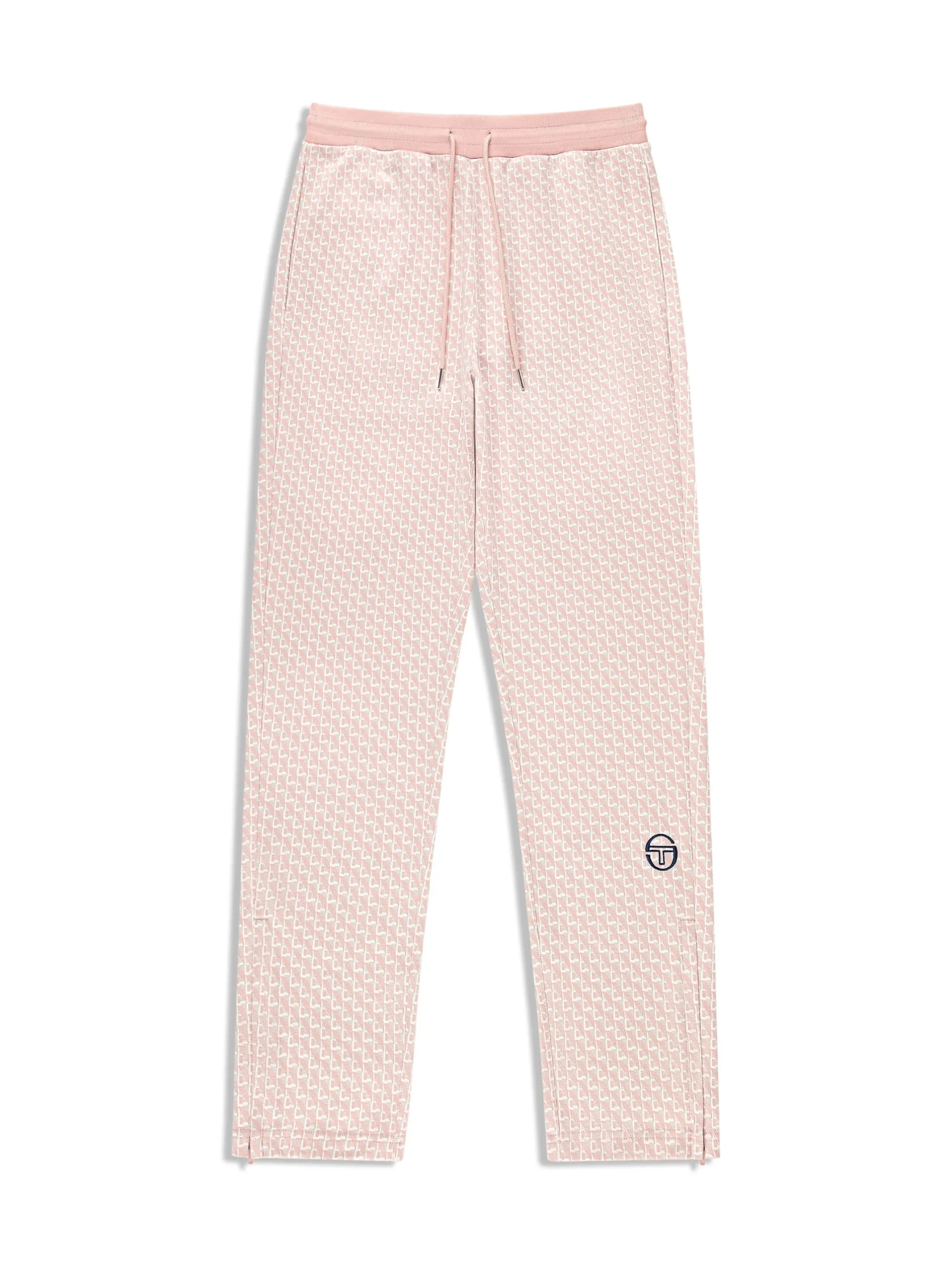 Paolo Knit Track Pant- Pale Mauve