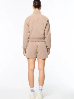 Pippa Track Jacket- Taupe Grey