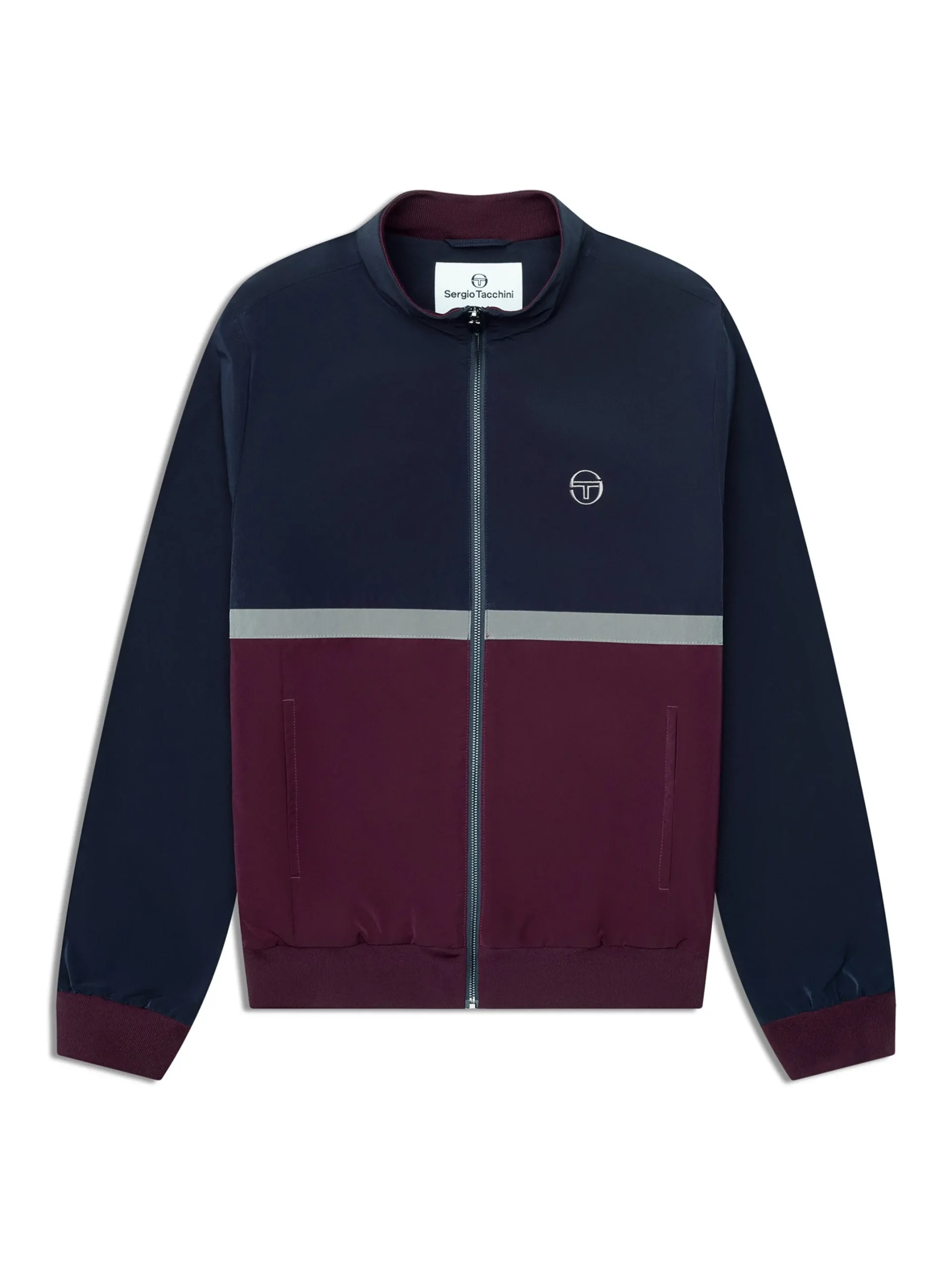 Portico Track Jacket- Maritime Blue