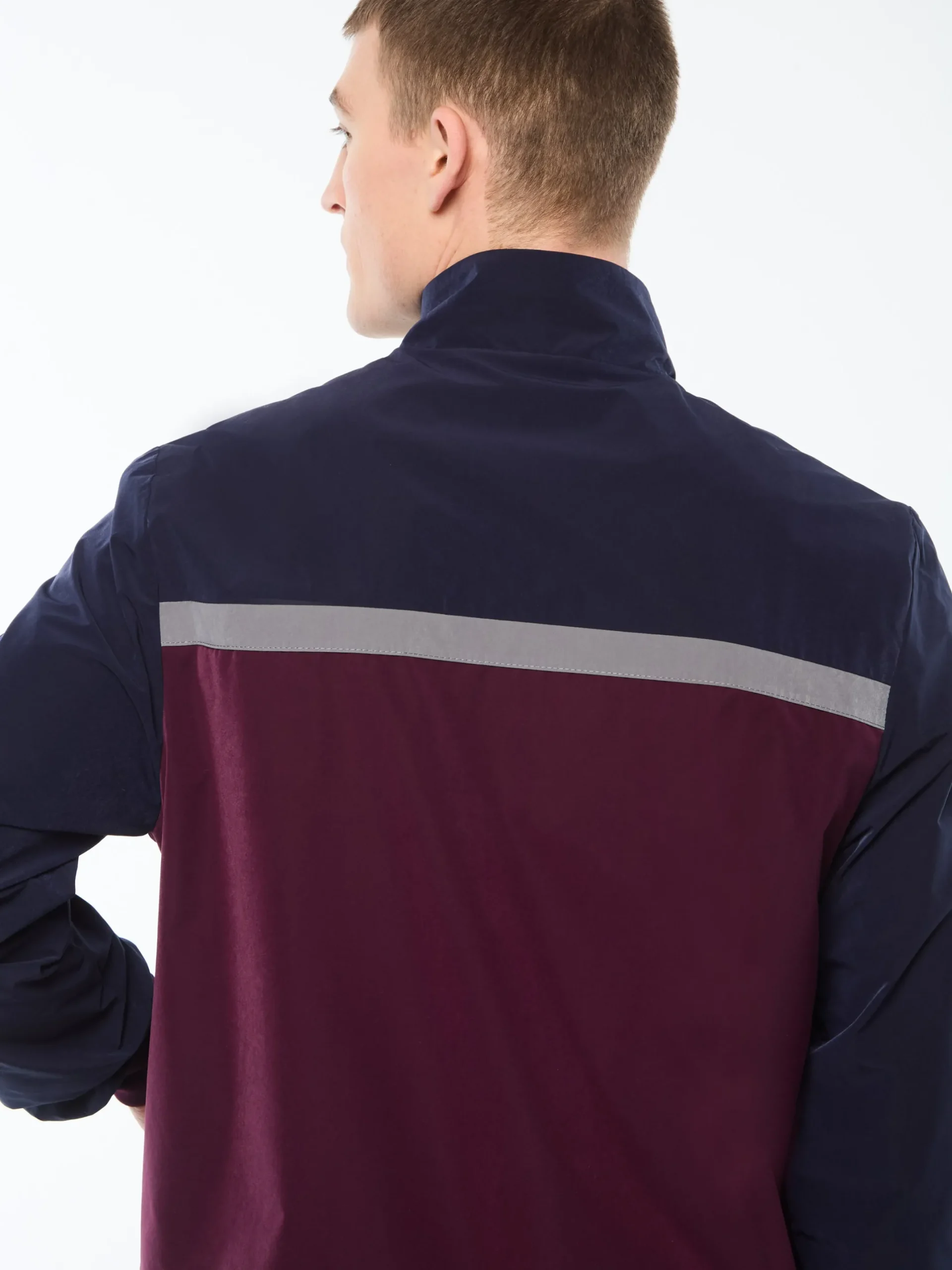 Portico Track Jacket- Maritime Blue
