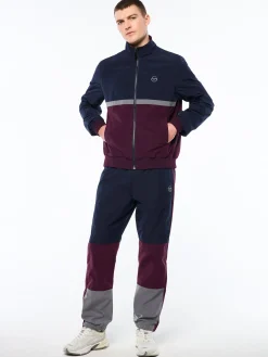 Portico Track Jacket- Maritime Blue