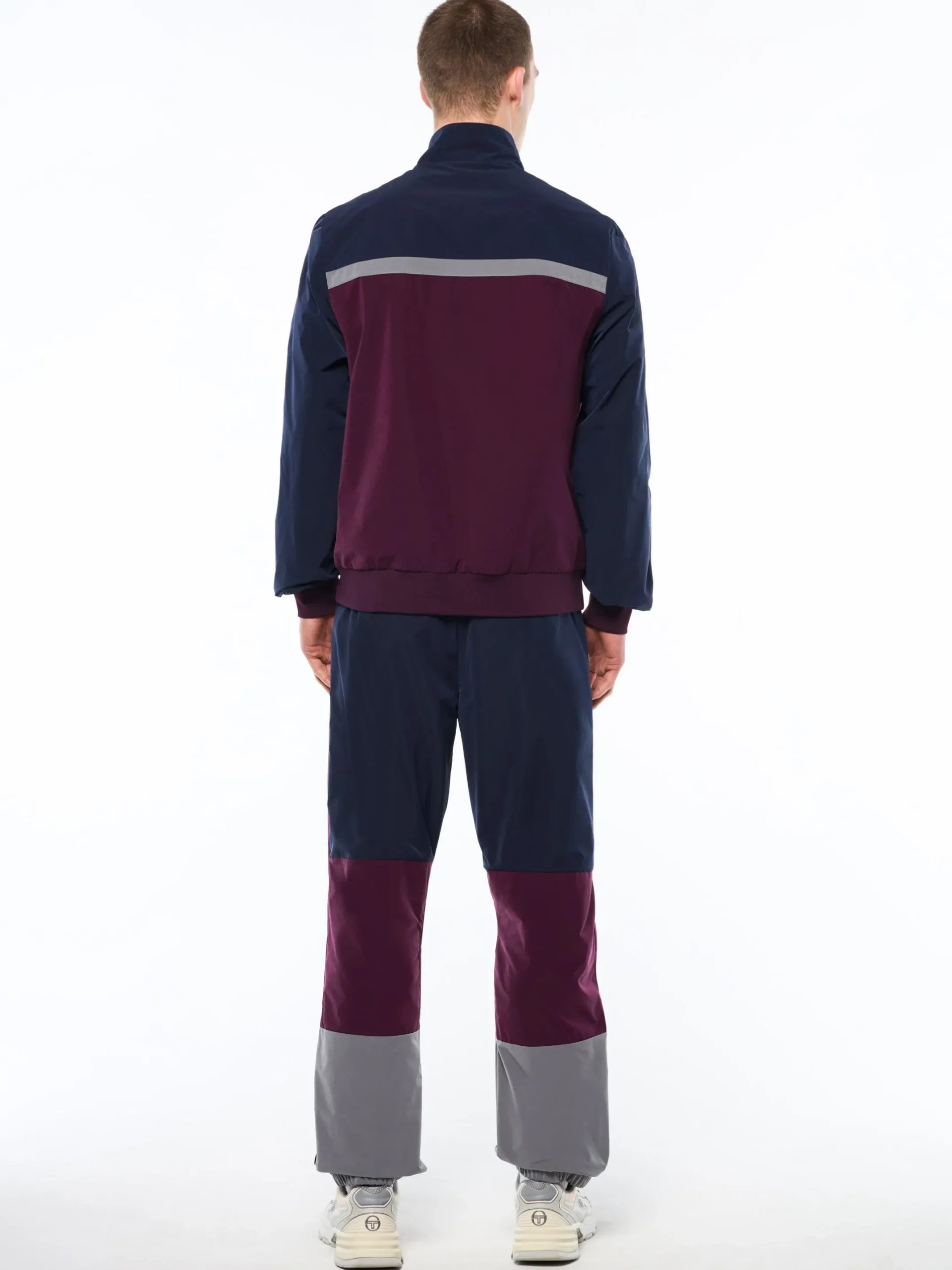 Portico Track Jacket- Maritime Blue