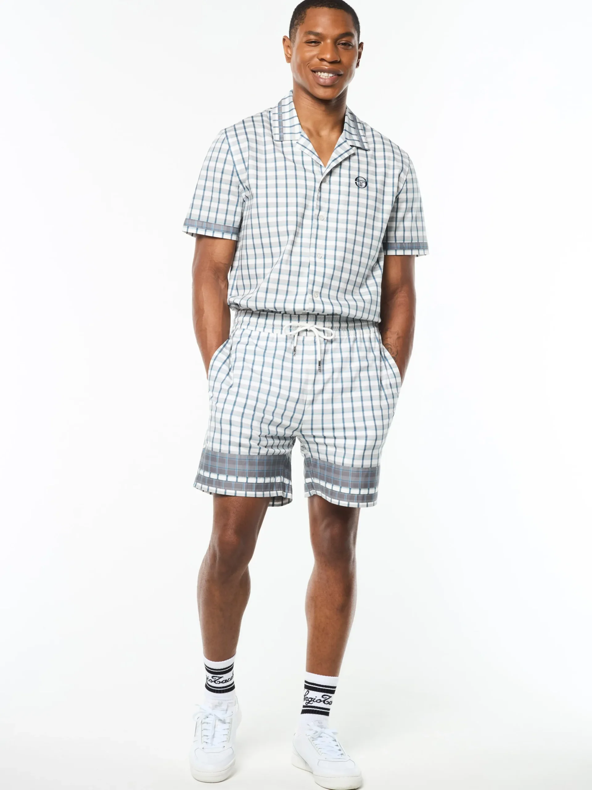 Quadretto Cabana Short- Brilliant White