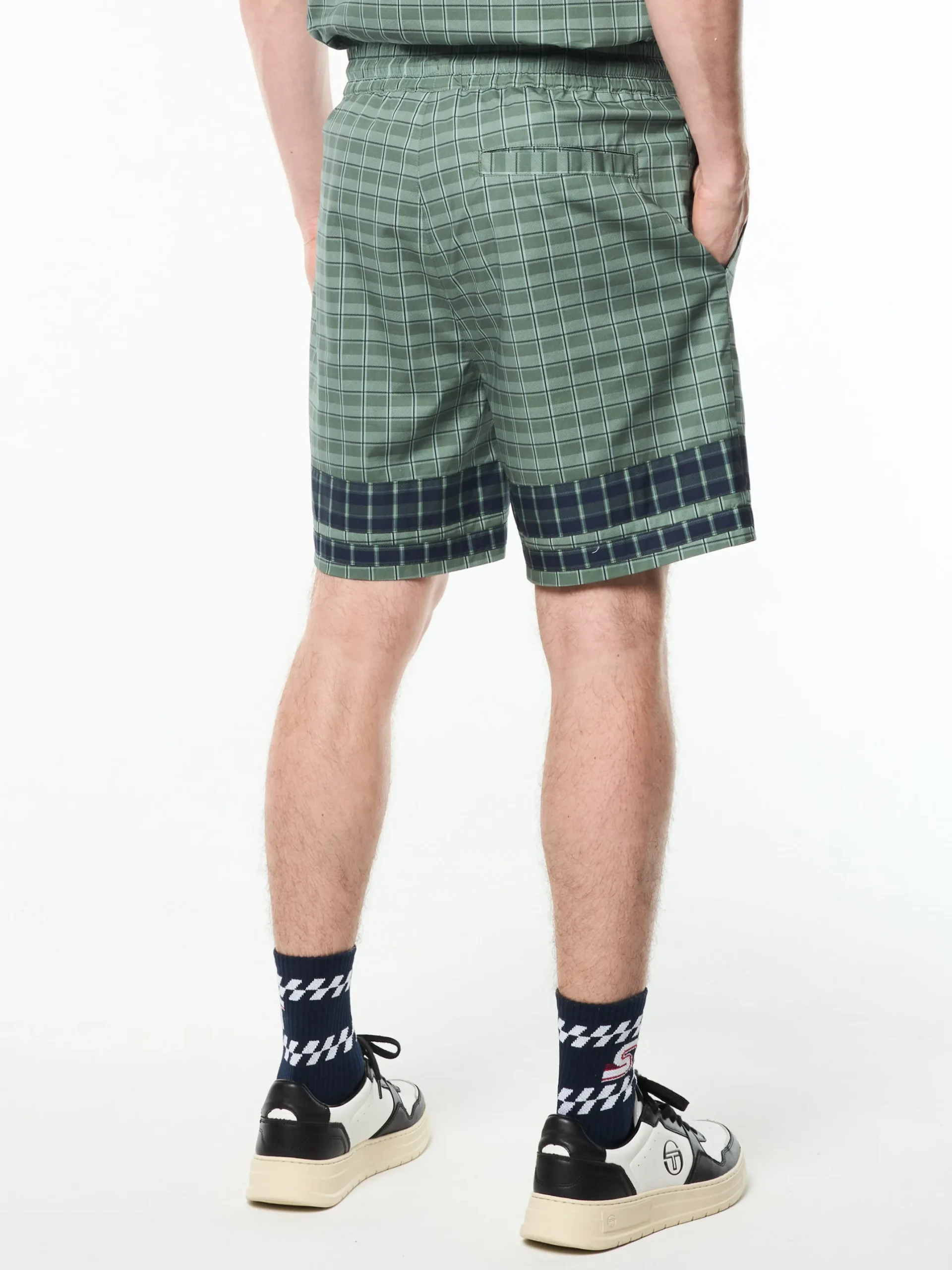 Quadretto Cabana Short- Duck Green
