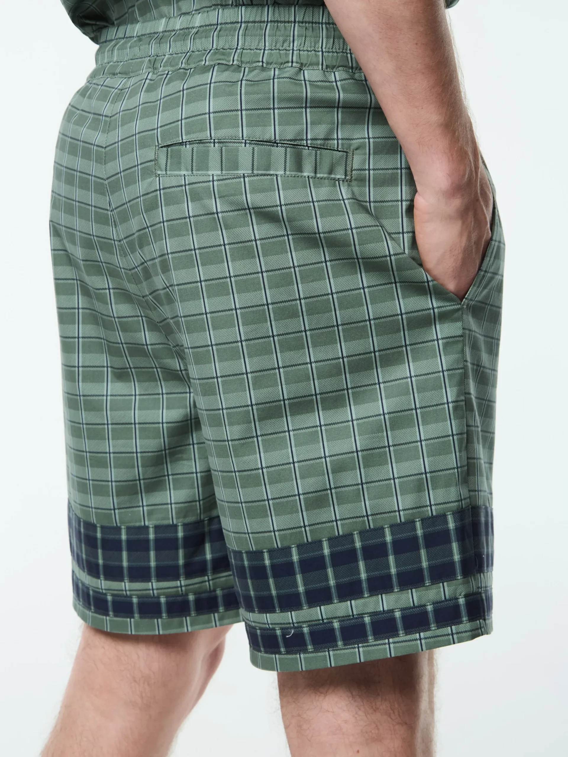 Quadretto Cabana Short- Duck Green