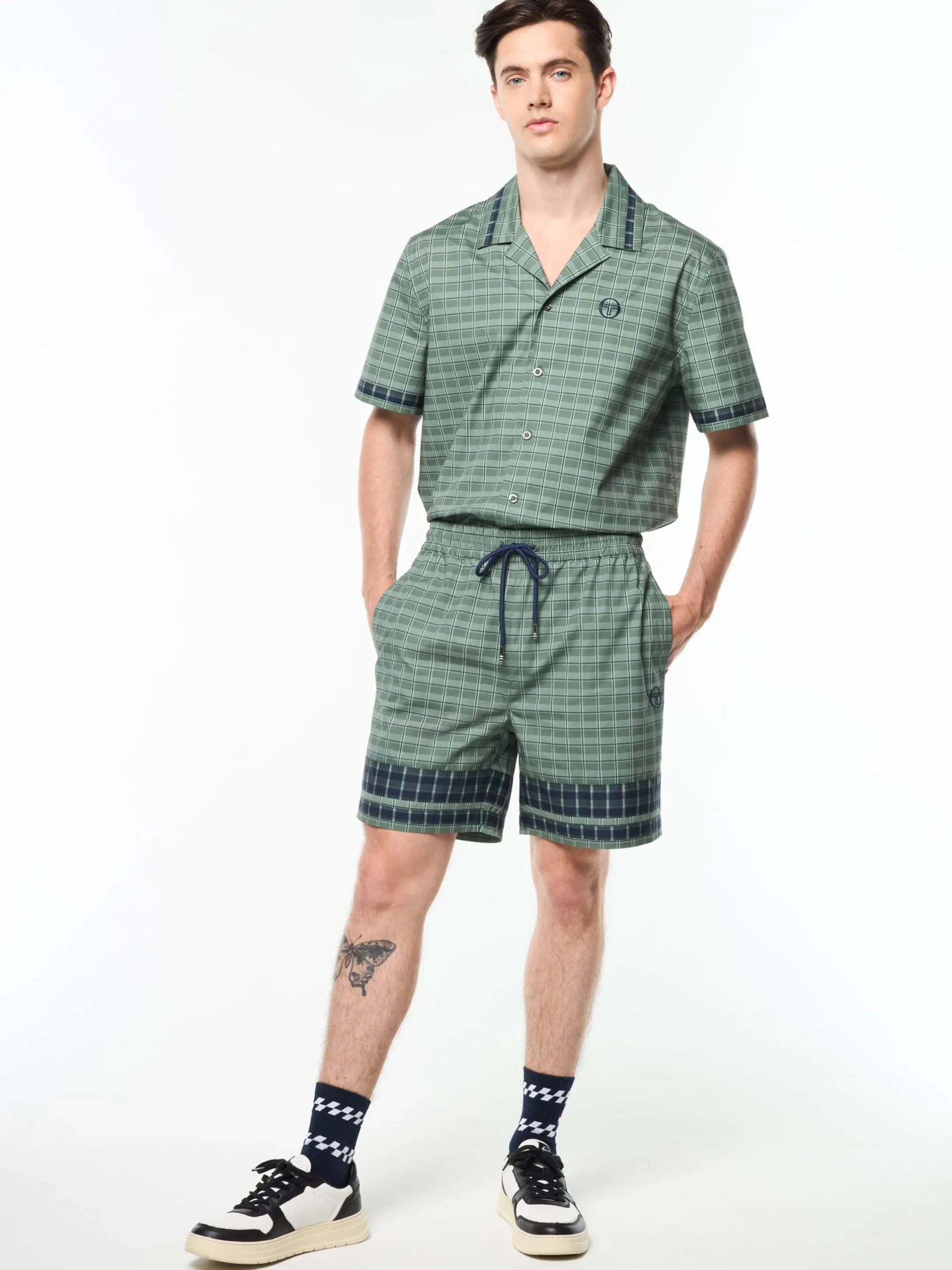 Quadretto Cabana Short- Duck Green