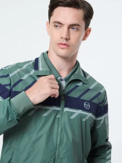 Quadretto Track Jacket- Duck Green