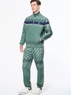 Quadretto Track Jacket- Duck Green