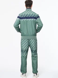 Quadretto Track Jacket- Duck Green